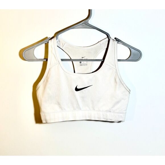 Nike Dri-FIT Women’s Sports Bra – Size Small, Racerback, Neutral Tone - Picture 1 of 4